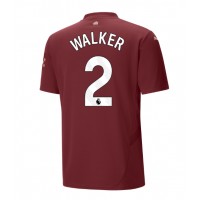 Echipament fotbal Manchester City Kyle Walker #2 Tricou Treilea 2024-25 maneca scurta